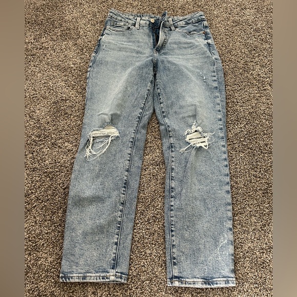 Old Navy Light Blue OG Straight Jeans - Picture 1 of 3